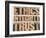 Ethics, Integrity, Trust Word-PixelsAway-Framed Art Print