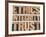 Ethics, Integrity, Trust Word-PixelsAway-Framed Art Print