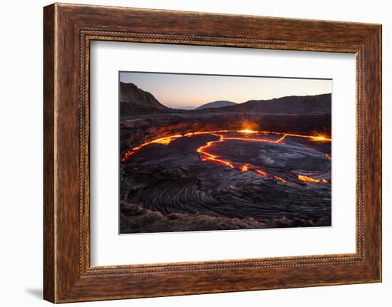 Ethiopia, Erta Ale-Nigel Pavitt-Framed Photographic Print