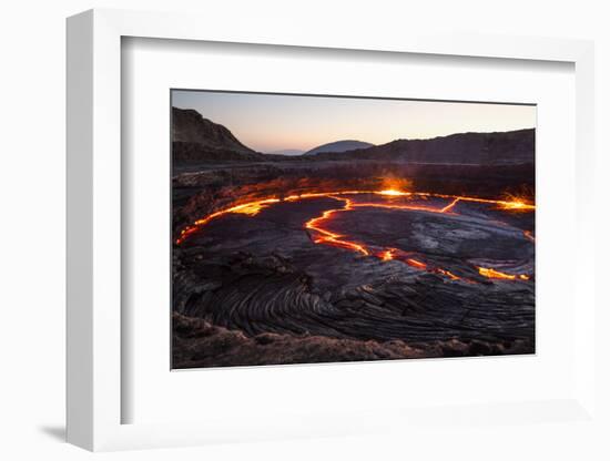 Ethiopia, Erta Ale-Nigel Pavitt-Framed Photographic Print