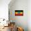 Ethiopia Flag Design with Wood Patterning - Flags of the World Series-Philippe Hugonnard-Framed Stretched Canvas displayed on a wall