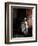 Ethiopia, Lalibela; a Priest in One of the Ancient Rock-Hewn Churches of Lalibela-Niels Van Gijn-Framed Photographic Print