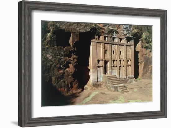 Ethiopia, Lalibela, Rock-Hewn Churches, Abba Libanos Church-null-Framed Giclee Print