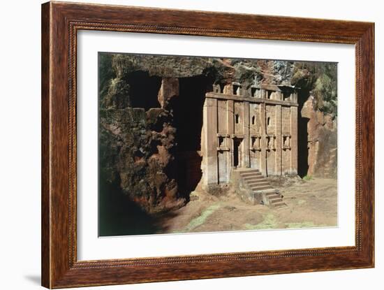 Ethiopia, Lalibela, Rock-Hewn Churches, Abba Libanos Church-null-Framed Giclee Print