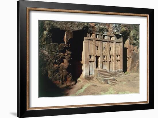 Ethiopia, Lalibela, Rock-Hewn Churches, Abba Libanos Church-null-Framed Giclee Print