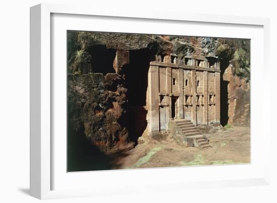 Ethiopia, Lalibela, Rock-Hewn Churches, Abba Libanos Church-null-Framed Giclee Print