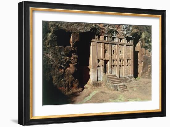 Ethiopia, Lalibela, Rock-Hewn Churches, Abba Libanos Church-null-Framed Giclee Print