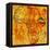 Ethiopia on Actual Map of Africa-michal812-Framed Stretched Canvas