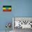 Ethiopian Flag-igor stevanovic-Premium Giclee Print displayed on a wall