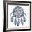 Ethnic Dream Catcher-transiastock-Framed Art Print