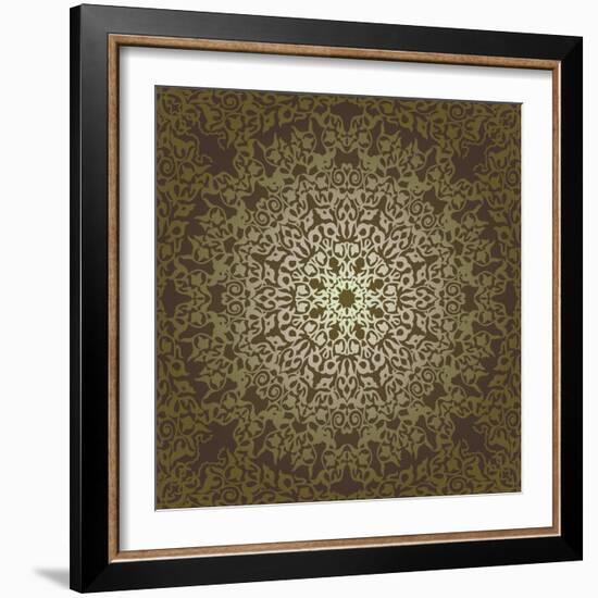 Ethnic Mosaic Pattern-Sam2211-Framed Art Print