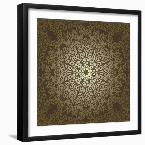 Ethnic Mosaic Pattern-Sam2211-Framed Art Print