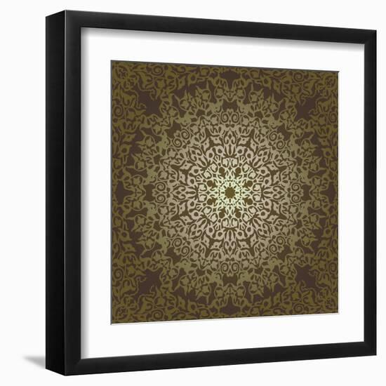 Ethnic Mosaic Pattern-Sam2211-Framed Art Print