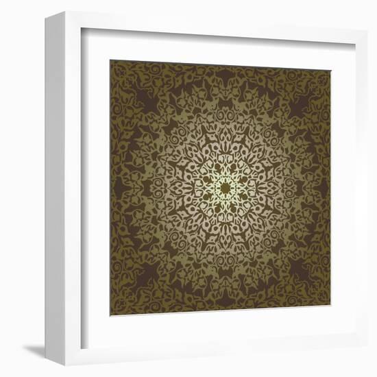 Ethnic Mosaic Pattern-Sam2211-Framed Art Print