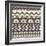 Ethnic Seamless Pattern-evdakovka-Framed Art Print