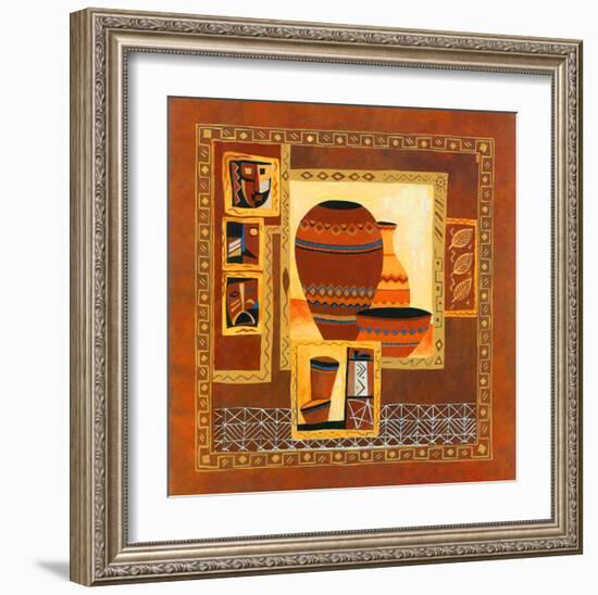 Ethnis Pottery-Walter Kano-Framed Art Print