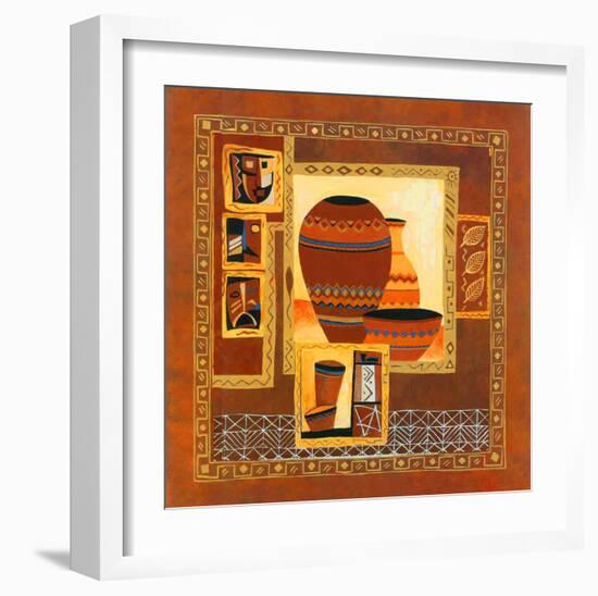 Ethnis Pottery-Walter Kano-Framed Art Print