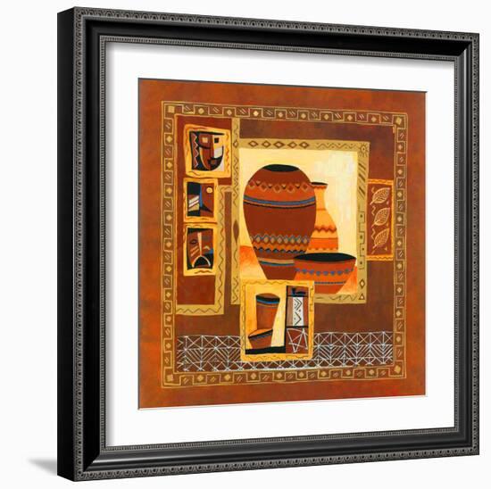 Ethnis Pottery-Walter Kano-Framed Art Print