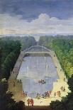 Louis XIV and His Court on a Promenade in the Gardens of Versailles-Etienne Allegrain-Giclee Print