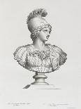 Tableau du Cabinet du Roi, statues et bustes antiques des Maisons Royales Tome II : planche 32-Etienne Baudet-Framed Giclee Print
