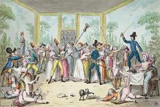 Fair During the Period of the French Revolution, C.1789-Etienne Bericourt-Framed Giclee Print