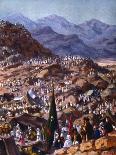 View of Mecca, from La Vie De Mohammed, Prophete D'Allah, C1880-C1920-Etienne Dinet-Framed Giclee Print