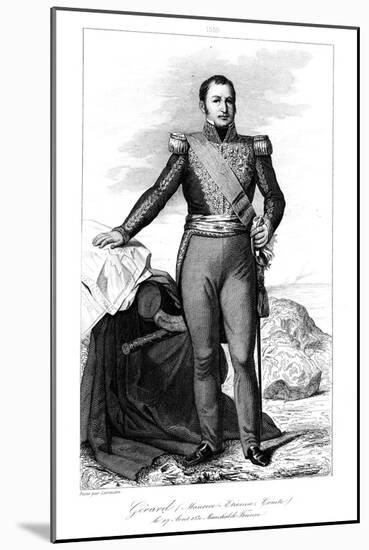 Etienne Maurice Gerard (1773-185), French General and Statesman, 1839-Julien Leopold Boilly-Mounted Giclee Print