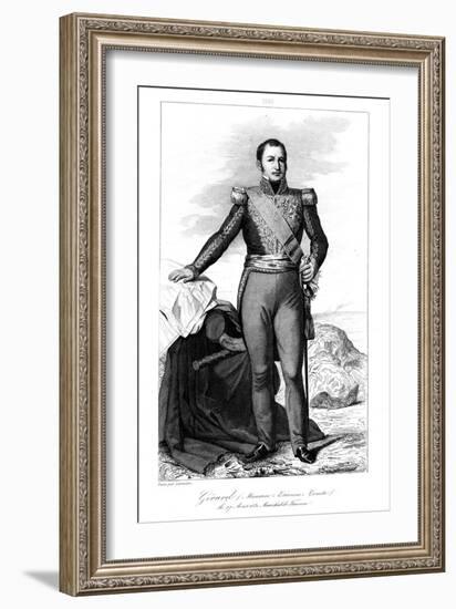 Etienne Maurice Gerard (1773-185), French General and Statesman, 1839-Julien Leopold Boilly-Framed Premium Giclee Print