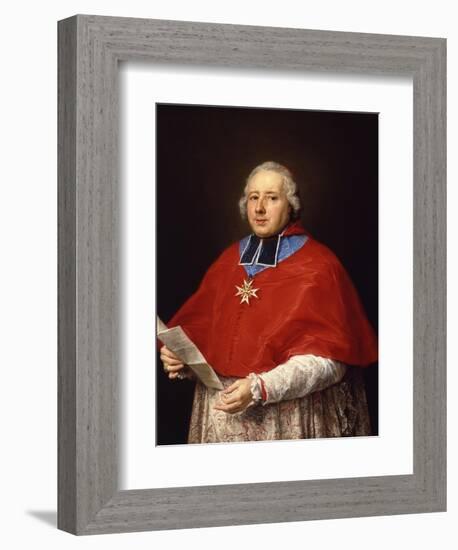 Etienne-René, Cardinal Potier De Gesvres, 1758-Pompeo Girolamo Batoni-Framed Giclee Print