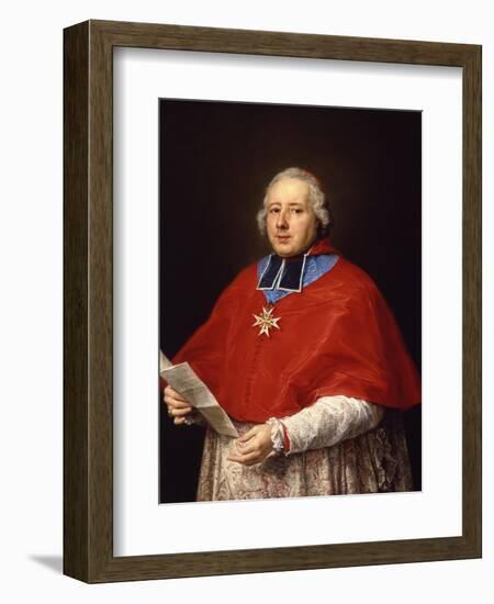 Etienne-René, Cardinal Potier De Gesvres, 1758-Pompeo Girolamo Batoni-Framed Giclee Print