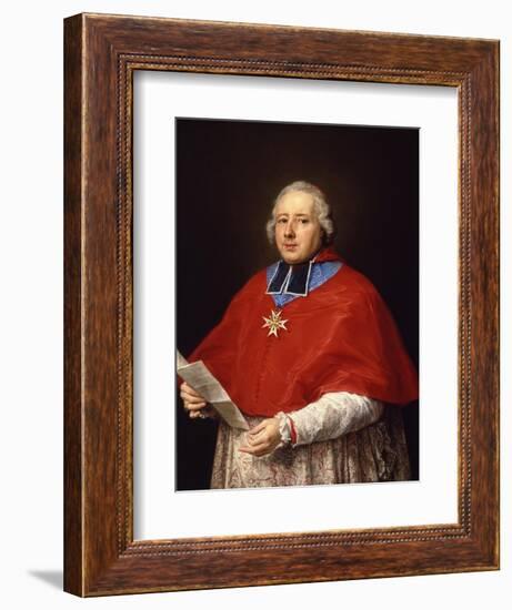 Etienne-René, Cardinal Potier De Gesvres, 1758-Pompeo Girolamo Batoni-Framed Giclee Print