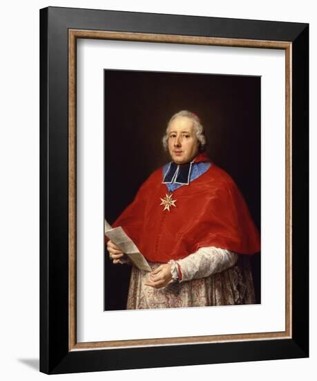 Etienne-René, Cardinal Potier De Gesvres, 1758-Pompeo Girolamo Batoni-Framed Giclee Print