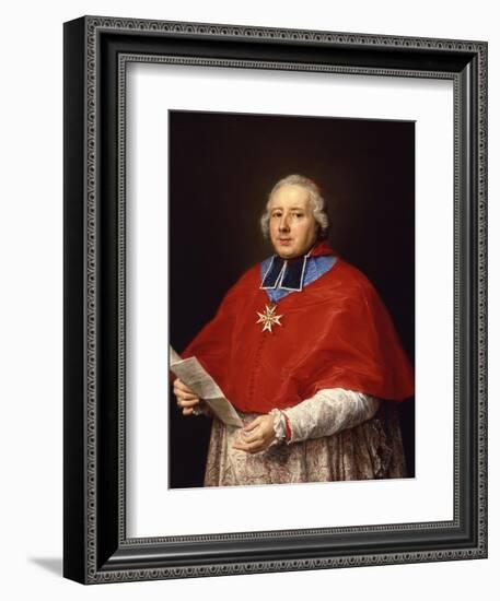 Etienne-René, Cardinal Potier De Gesvres, 1758-Pompeo Girolamo Batoni-Framed Giclee Print