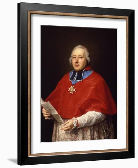 Etienne-René, Cardinal Potier De Gesvres, 1758-Pompeo Girolamo Batoni-Framed Giclee Print