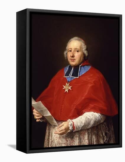 Etienne-René, Cardinal Potier De Gesvres, 1758-Pompeo Girolamo Batoni-Framed Premier Image Canvas