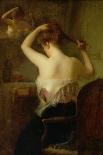 Woman Arranging Her Hair, 1903-Etienne Tournes-Framed Giclee Print