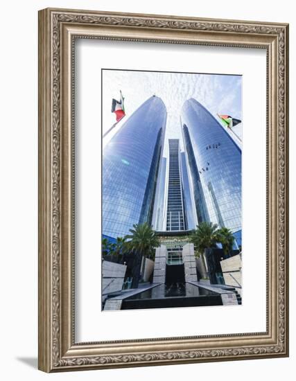 Etihad Towers, Abu Dhabi, United Arab Emirates, Middle East-Fraser Hall-Framed Photographic Print