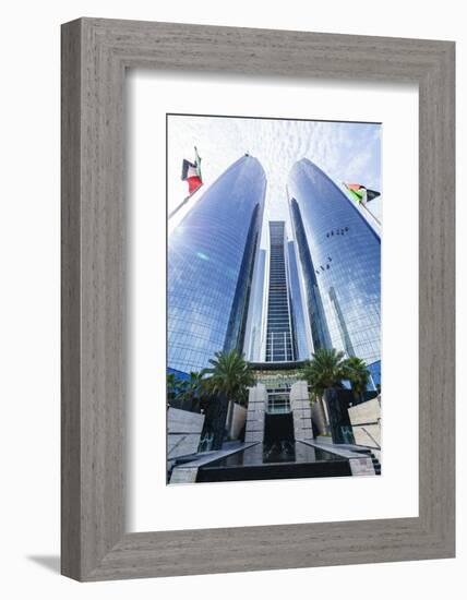 Etihad Towers, Abu Dhabi, United Arab Emirates, Middle East-Fraser Hall-Framed Photographic Print