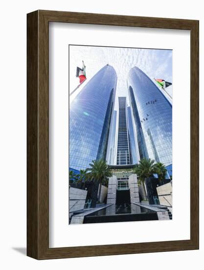 Etihad Towers, Abu Dhabi, United Arab Emirates, Middle East-Fraser Hall-Framed Photographic Print