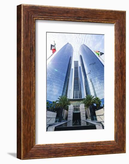 Etihad Towers, Abu Dhabi, United Arab Emirates, Middle East-Fraser Hall-Framed Photographic Print