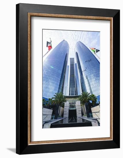 Etihad Towers, Abu Dhabi, United Arab Emirates, Middle East-Fraser Hall-Framed Photographic Print