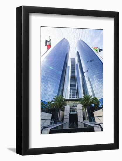 Etihad Towers, Abu Dhabi, United Arab Emirates, Middle East-Fraser Hall-Framed Photographic Print