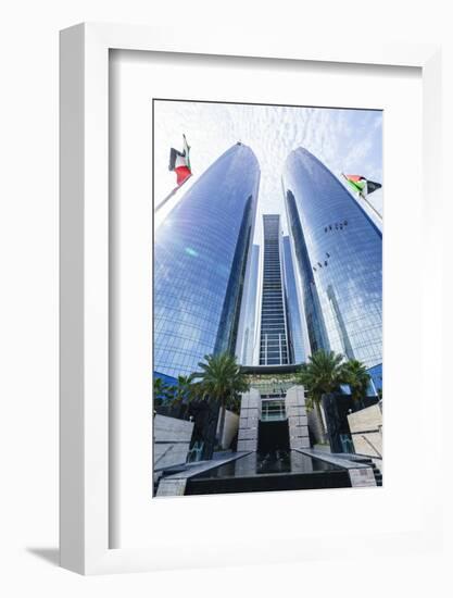 Etihad Towers, Abu Dhabi, United Arab Emirates, Middle East-Fraser Hall-Framed Photographic Print