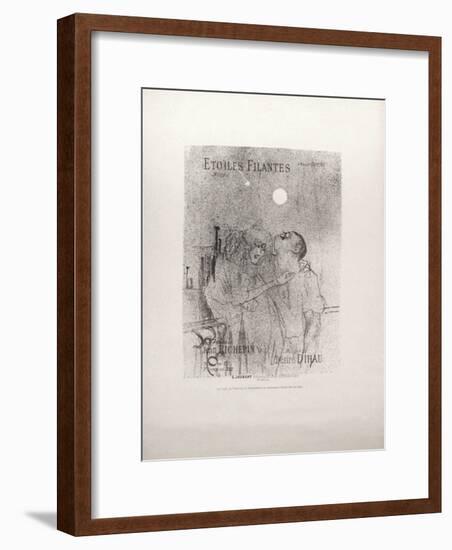 Etoiles filantes-Henri de Toulouse-Lautrec-Framed Premium Edition