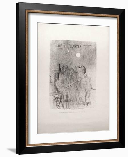 Etoiles filantes-Henri de Toulouse-Lautrec-Framed Premium Edition