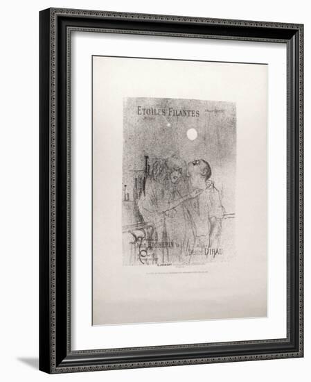 Etoiles filantes-Henri de Toulouse-Lautrec-Framed Premium Edition