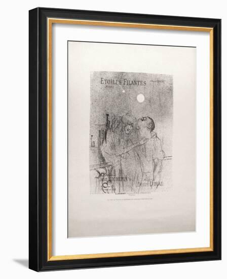 Etoiles filantes-Henri de Toulouse-Lautrec-Framed Premium Edition