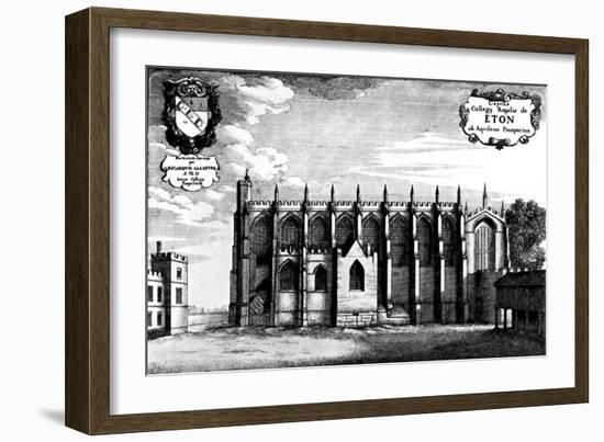 Eton College Chapel-Wenceslaus Hollar-Framed Giclee Print