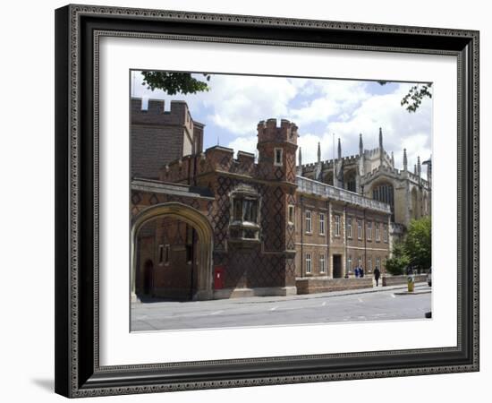 Eton College, Eton, Near Windsor, Berkshire, England, United Kingdom, Europe-Ethel Davies-Framed Photographic Print