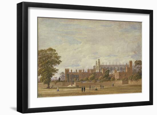 Eton College from College Field-George Pyne-Framed Giclee Print